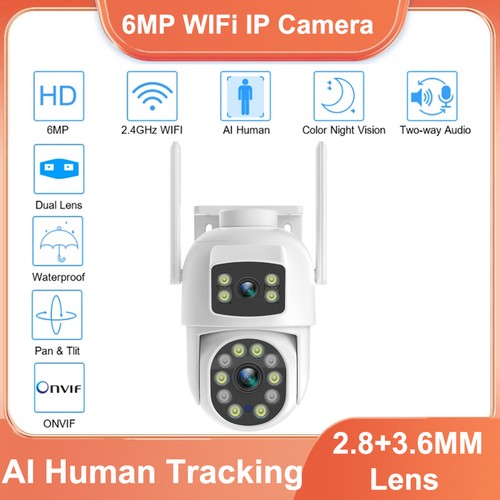 Telecamera wifi doppia lente - doppia, 6