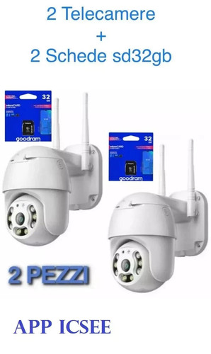 Telecamera esterna icsee - 2x,