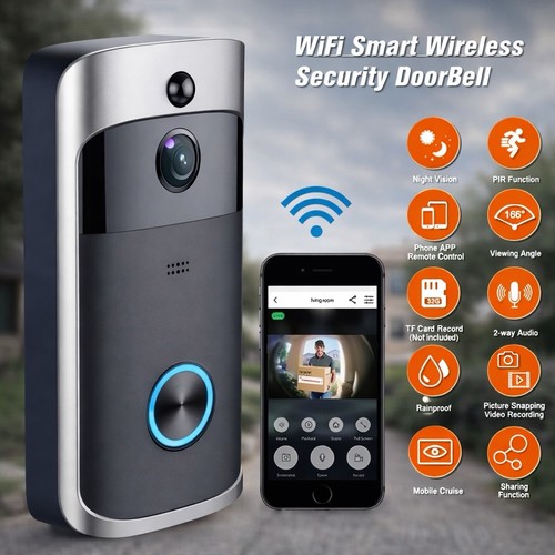 Smart doorbell wifi wireless - wifi,