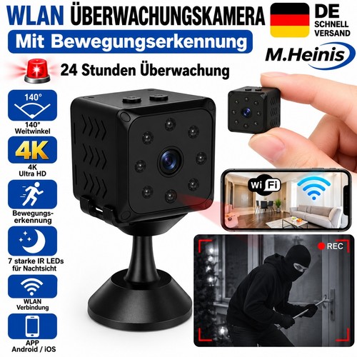 Mini telecamera 4k - wi-fi,
